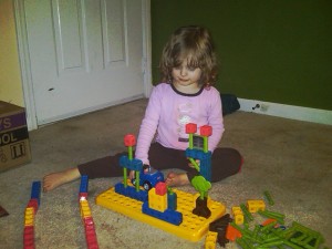 Riley and Her Blocks